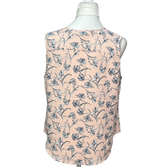 Ann Taylor Floral Sleeveless Blouse - Picture 4 of 4